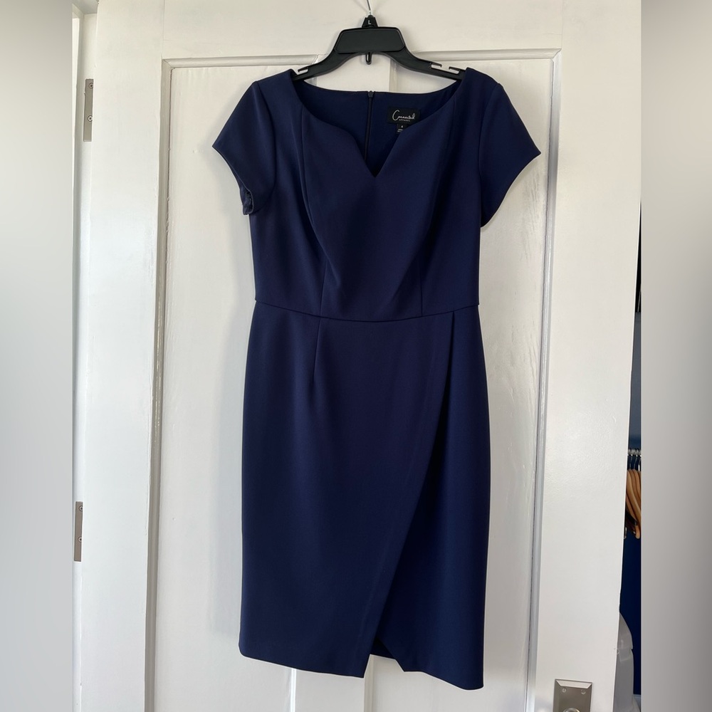 Connected Elegant Navy Blue Dress Size 4